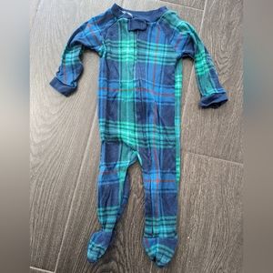 Plaid onesie, 6-9m